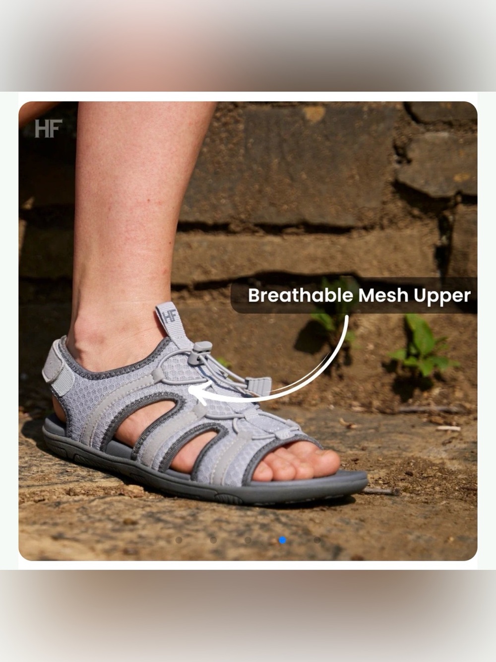 HIKE FOOTWEAR Baresandals Ergonomic Footbed Barefoot Size 9 NEW $60 - Picture 2 of 11